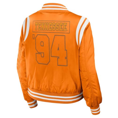 Tennessee Volunteers Orange Bomber Full-Zip Jacket - Image 2