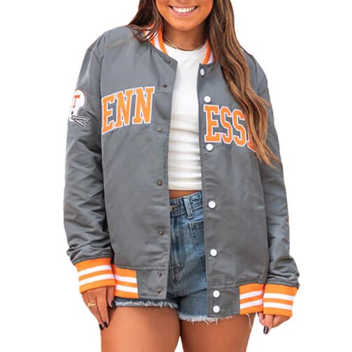 Tennessee Volunteers Smokey Grey Bomber Jacket - Image 3