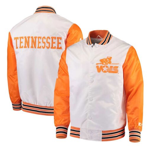Tennessee Volunteers The Rookie White and Orange Jacket - Image 3