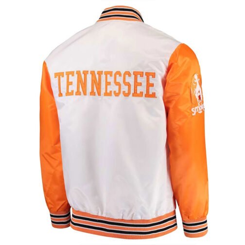 Tennessee Volunteers The Rookie White and Orange Jacket - Image 2