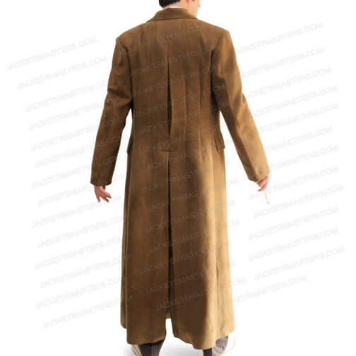 10th Doctor Brown Trench Coat - Image 3