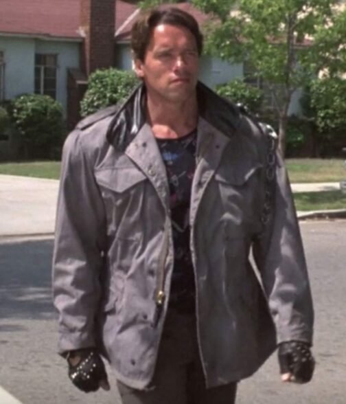 T-800 Terminator M-65 Field Cotton Jacket - Image 4