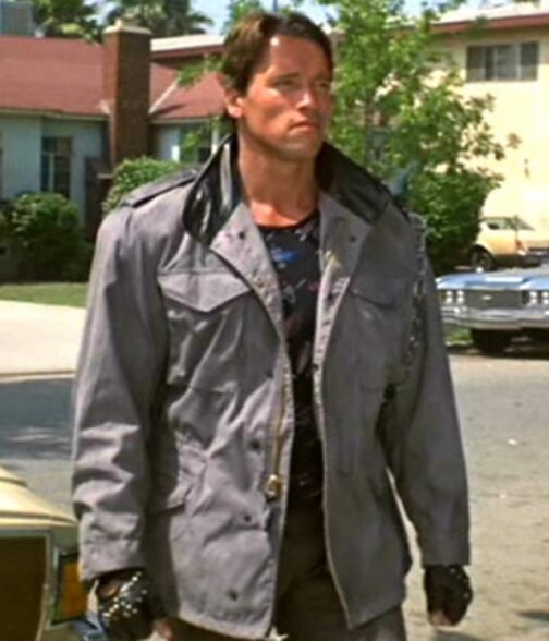 T-800 Terminator M-65 Field Cotton Jacket - Image 5