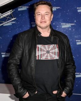 Elon Musk Tesla Model S Plaid Jacket