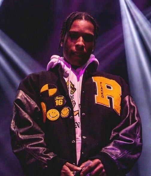 ASAP Rocky Flacko Testing in Progress Varsity Jacket - Image 9