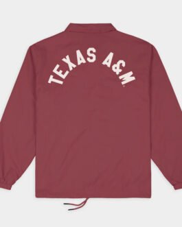 Texas A&M Aggies Classic Monogram Coaches Jacket