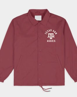 Texas A&M Aggies Classic Monogram Coaches Jacket