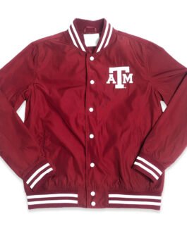 Texas A&M Aggies Vintage Script Bomber Jacket