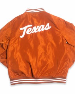 Texas Longhorns Script Bomber Jacket