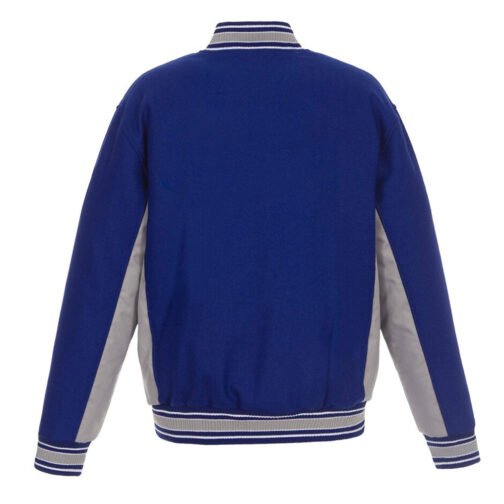 Texas Rangers Accent Varsity Royal Wool Jacket - Image 2