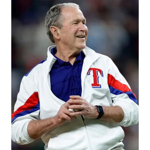 George Bush Texas Rangers Jacket - Image 2