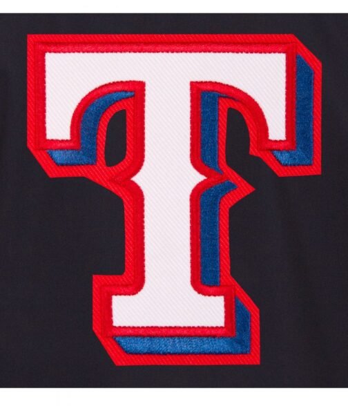 Texas Rangers Navy Blue Workwear Jacket - Image 2