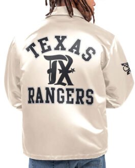 Texas Rangers Option Route Coaches Jacket