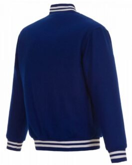 Texas Rangers Letterman Royal Blue Wool Jacket