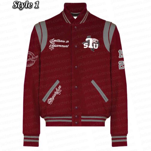 TSU Varsity Maroon Jacket
