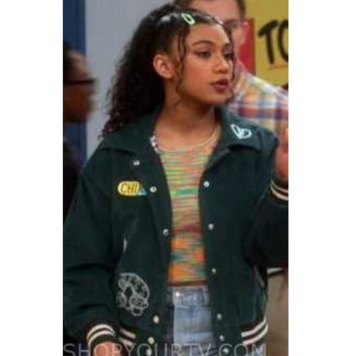 Reginald The Vampire Thailey Roberge Green Jacket - Image 8