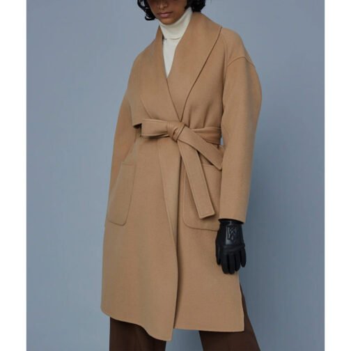 Women’s Thalia Wool Coat - Image 13