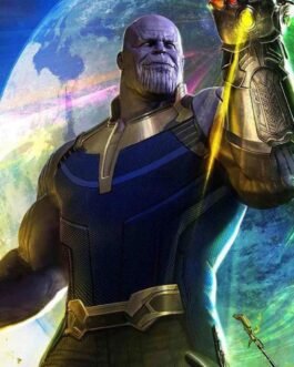 Thanos Avengers Infinity War Blue Vest
