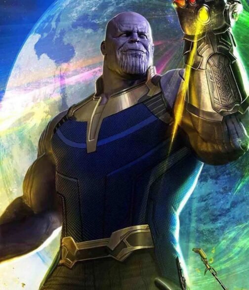 Thanos Avengers Infinity War Blue Vest - Image 2