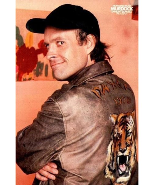 Dwight Schultz The A-Team Da Nang 1970 Leather Jacket - Image 6