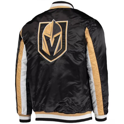 The Ace Vegas Golden Knights Black and Gold Jacket - Image 2