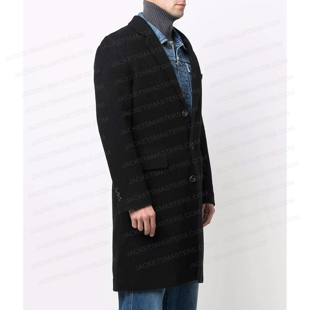 The Batman Robert Pattinson Black Coat - Image 3