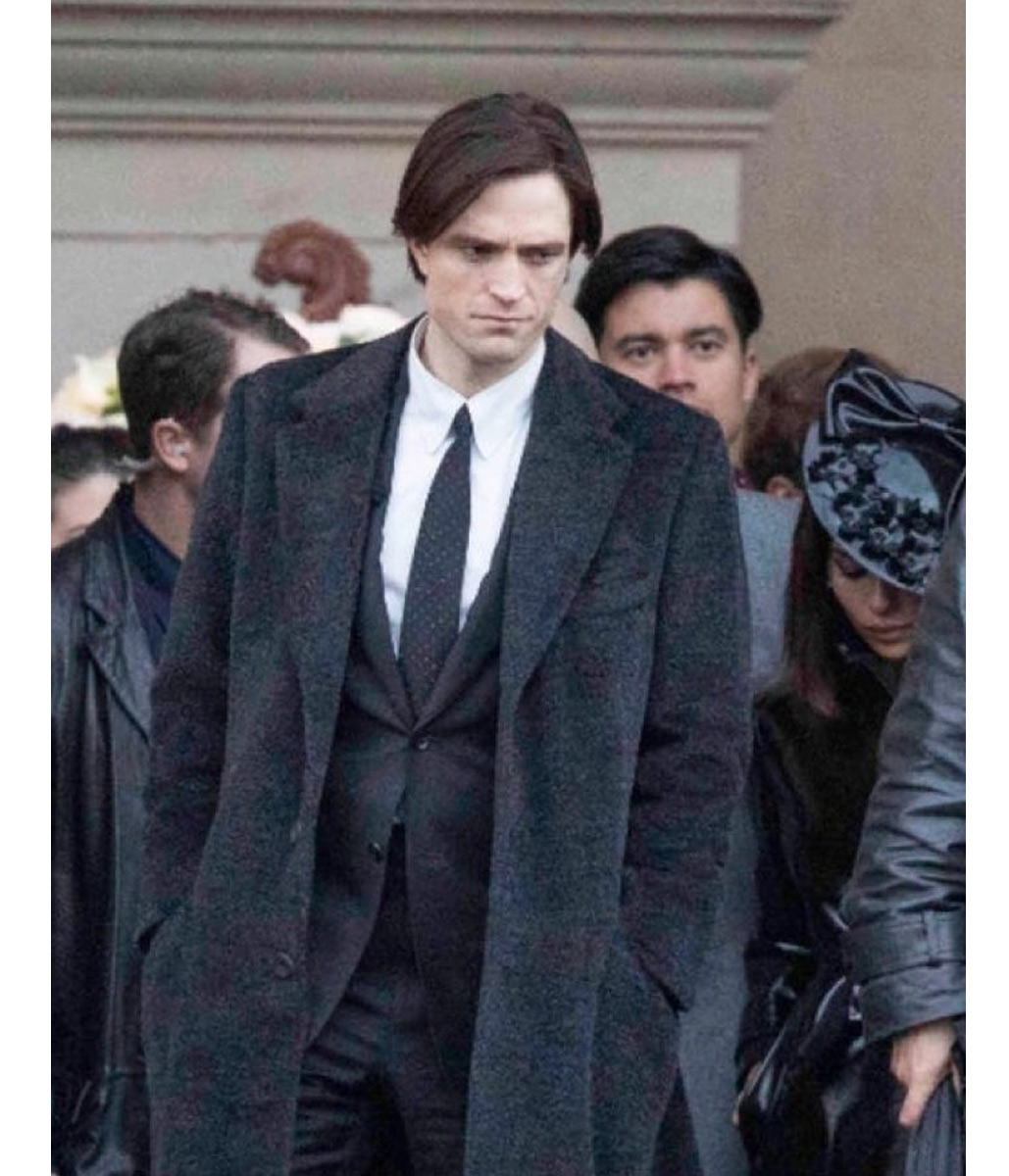 The Batman Robert Pattinson Black Coat - Image 12
