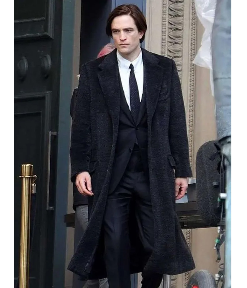 The Batman Robert Pattinson Black Coat - Image 9