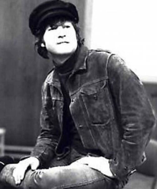 John Lennon The Beatles Suede Jacket - Image 4
