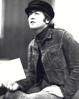 John Lennon The Beatles Suede Jacket
