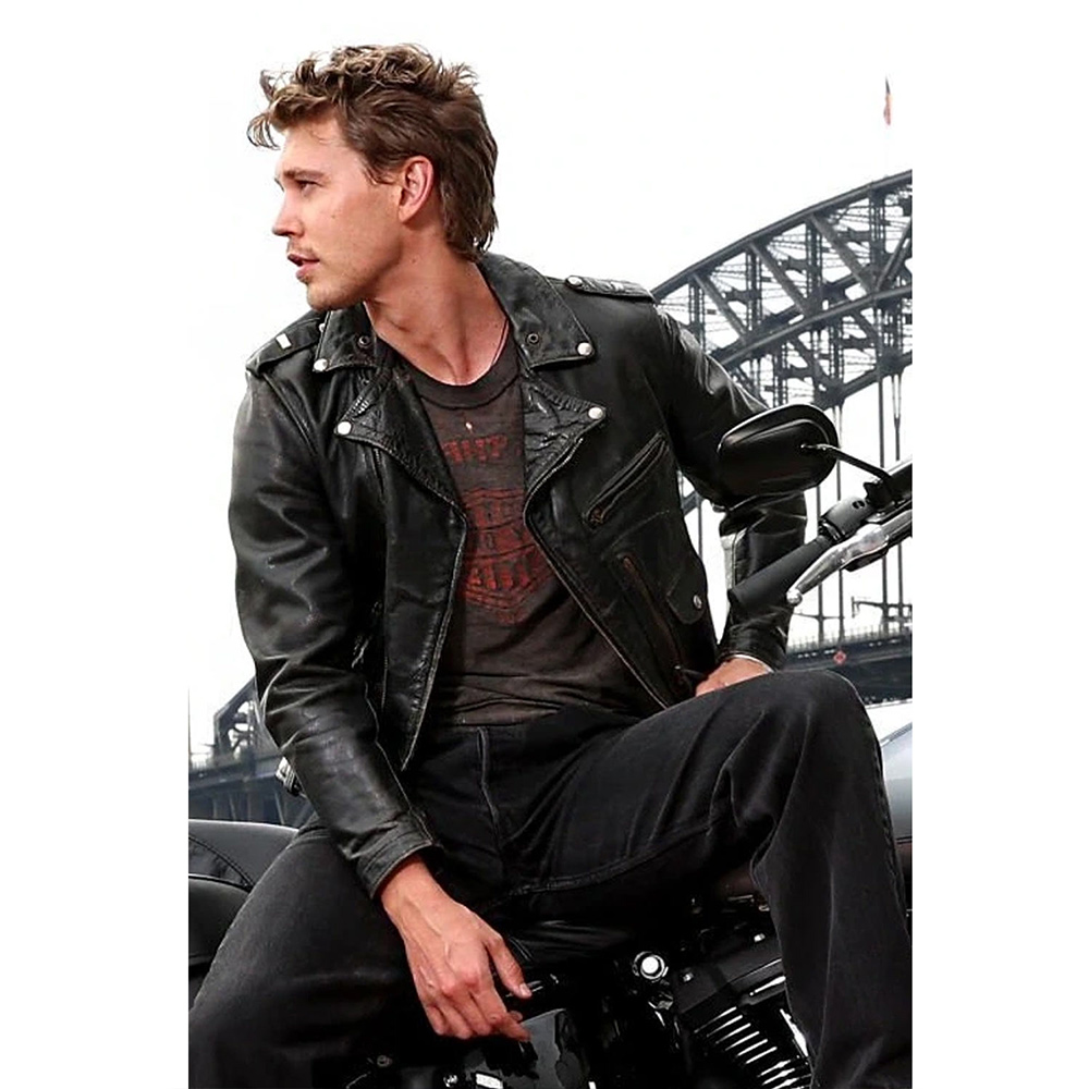 The Bikeriders Benny Leather Jacket - Image 4