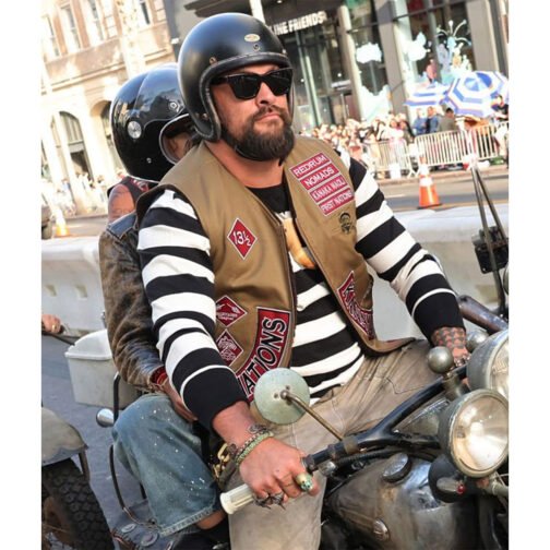 Jason Momoa The Bikeriders Premiere Vest - Image 7