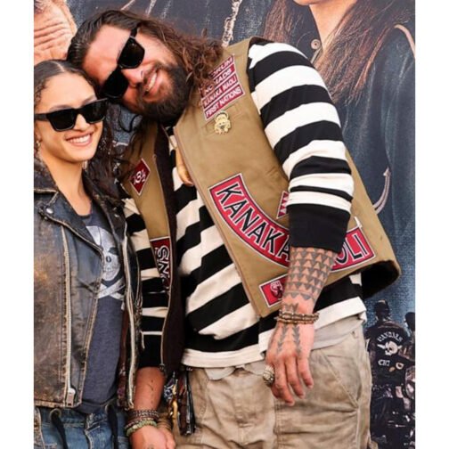 Jason Momoa The Bikeriders Premiere Vest - Image 5