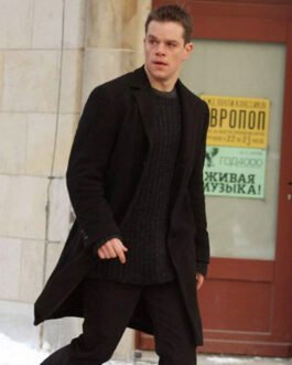 The Bourne Supremacy Matt Damon Wool Coat