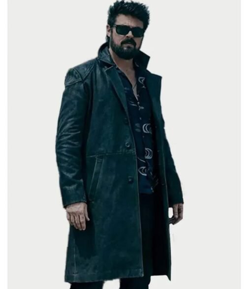 The Boys Karl Urban Black Coat - Image 7