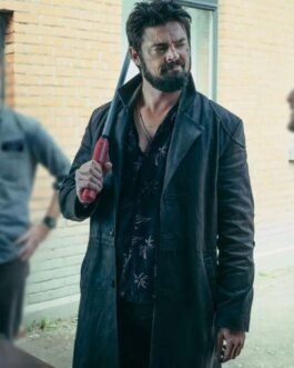 The Boys Karl Urban Black Coat