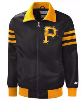 Black Pittsburgh Pirates The Captain II Jacket