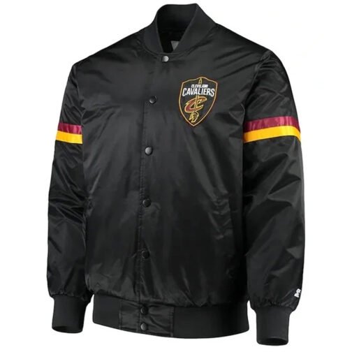 Cleveland Cavaliers The Champ Black Satin Jacket