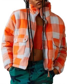 Hannaha Hall The Chi Season 5 Checkered Jacket