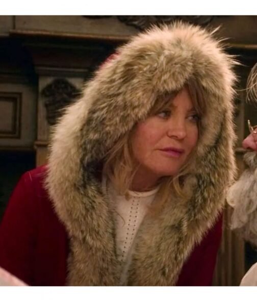 The Christmas Chronicles Goldie Hawn Red Jacket - Image 10