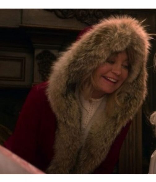 The Christmas Chronicles Goldie Hawn Red Jacket - Image 12