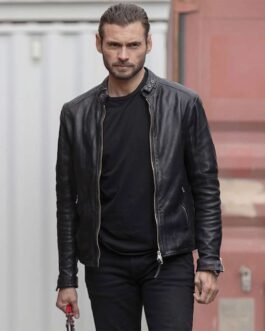 Adan Canto The Cleaning Lady Leather Jacket