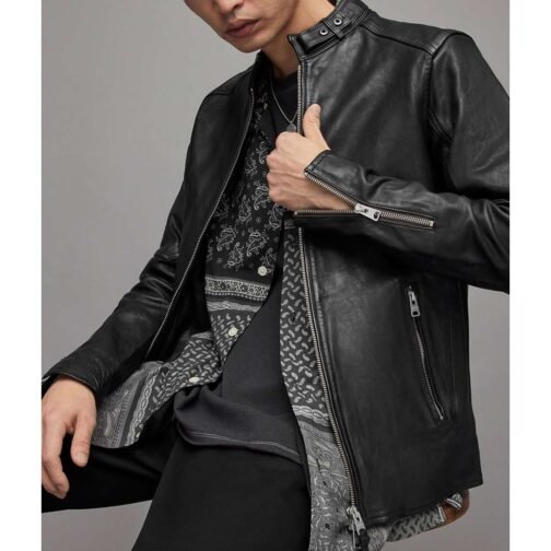 Adan Canto The Cleaning Lady Leather Jacket - Image 7