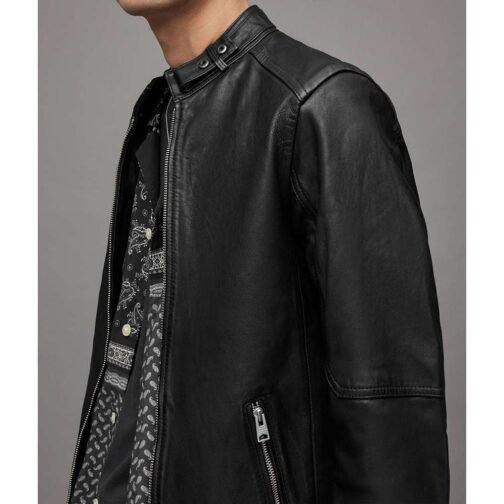 Adan Canto The Cleaning Lady Leather Jacket - Image 6