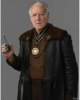 Werner Herzog The Mandalorian Leather Coat