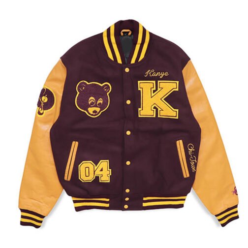 Kanye West The College Dropout Letterman Jacket