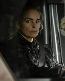 Nina Hoss The Contractor Leather Jacket