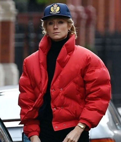 Puffer Princess Diana The Crown Jacket - Image 10