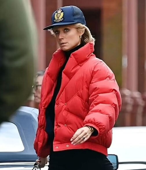 Puffer Princess Diana The Crown Jacket - Image 11