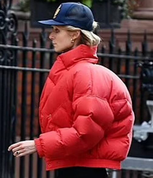 Puffer Princess Diana The Crown Jacket - Image 14
